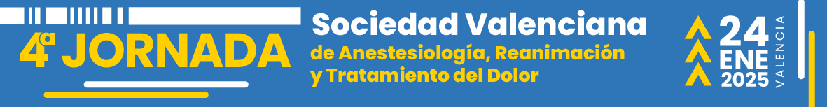 3ª Jornada de la Sociedad Valenciana de Anestesia, Reanimación y Tratamiento del Dolor